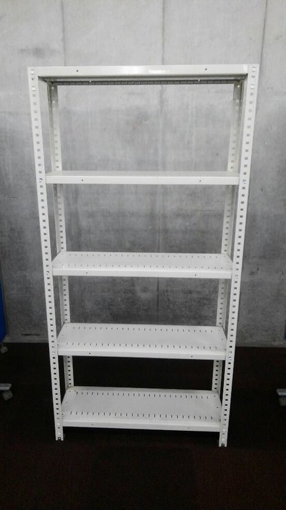 珍しいD300のオカムラ・中古ラックが入荷しました！　天地5段　耐荷重：段/150kg　ボルトレスなので組立も簡単！　 
※マテハン本舗の中古商品は、千葉県柏市に在庫がございます。