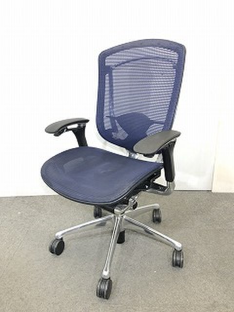 【中古】コンテッサ  CM31AB オカムラ（okamura） 肘付ハイバックチェア