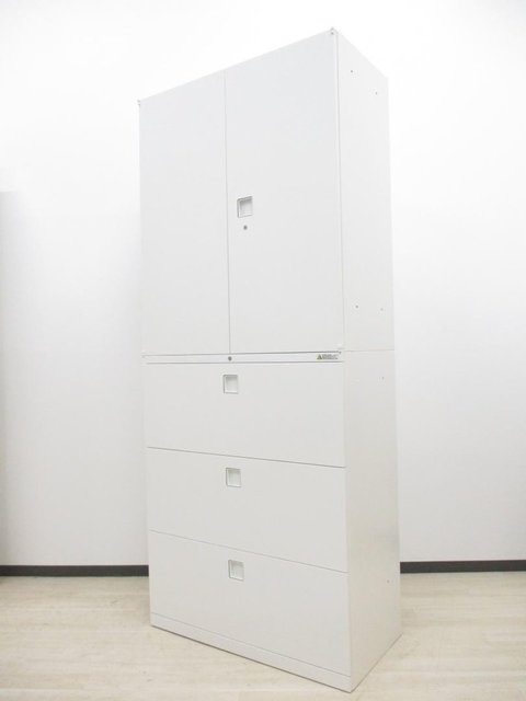 【中古】レクトライン   オカムラ（okamura） ハイキャビネット／その他