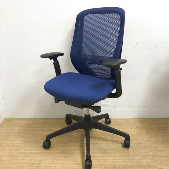 【中古】シルフィー（クッション）  C685XS FMP3 オカムラ（okamura） 肘付ハイバックチェア