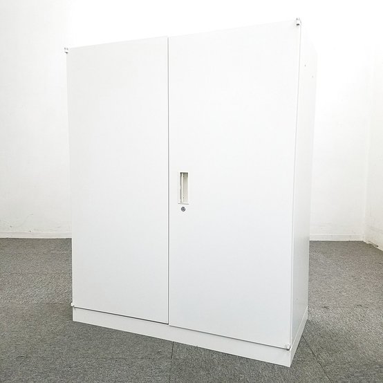 【中古】BEストレージ 5-849-0312 ウチダ（UCHIDA) ローキャビネット／両開き