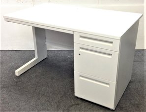 人気の高い片袖机/横幅1200mm【まとめて入荷！】ウチダ製スカエナ/無料レイアウト作成