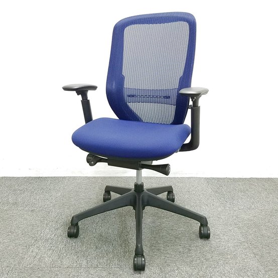 【中古】シルフィー（クッション）  C685XS FMP3 オカムラ（okamura） 肘付ハイバックチェア