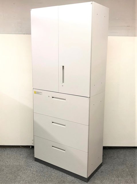 【中古】HS 5-820-5210　5-821-7430 ウチダ（UCHIDA) ハイキャビネット／その他