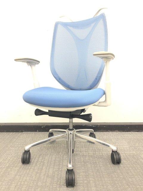【中古】サブリナ   オカムラ（okamura） 肘付ハイバックチェア