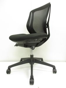 【オフィスチェア人気No１】【事務用品】【12脚ロット入荷】【ブラック】【オカムラ】【シルフィーチェア】【ローバック】【2016年製】