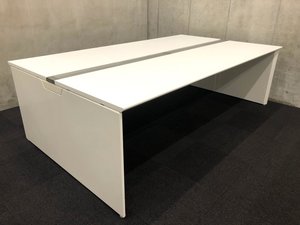 【フリアド】W2400サイズ(ホワイト天板)｜オカムラ(okamura)｜フリーウェイ｜推奨：4名用～【A】【倉庫在庫品】