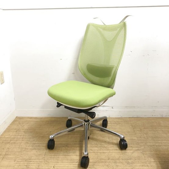 【中古】サブリナ  C834BY FSY5 オカムラ（okamura） 肘無ハイバックチェア