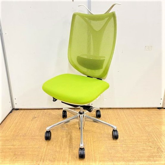 【中古】サブリナ  C834BY　FSY5 オカムラ（okamura） 肘無ハイバックチェア