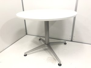 オシャレ！！休憩室にピッタリ！！【定価約6万円！！ホワイトカラー！！休憩室などにもバツグン！！丸テーブルの入荷です！！】■イトーキ■DE