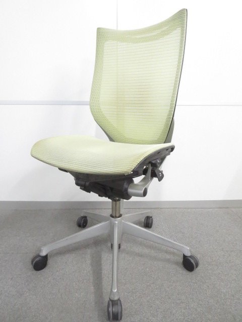 【中古】バロン  CP35CR-FEH6 オカムラ（okamura） 肘無ハイバックチェア