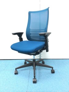 【限定2脚のみ】さまざまな姿勢をサポートする機能搭載！コクヨ製ベゼル/