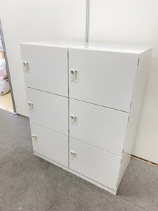 【未使用品】 内田洋行 UCHIDA パーソナルロッカー ダイヤル式　6人用になります。【倉庫在庫品】