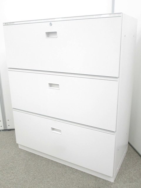 【中古】シンライン  HTM-109AAS-W9 イトーキ（ITOKI） ローキャビネット／ラテラル