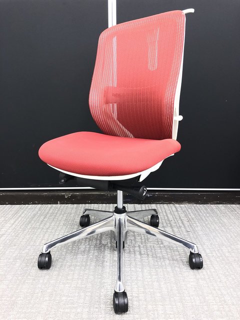 【中古】シルフィー（メッシュ）  C636XZ-FMP9 オカムラ（okamura） 肘無ハイバックチェア