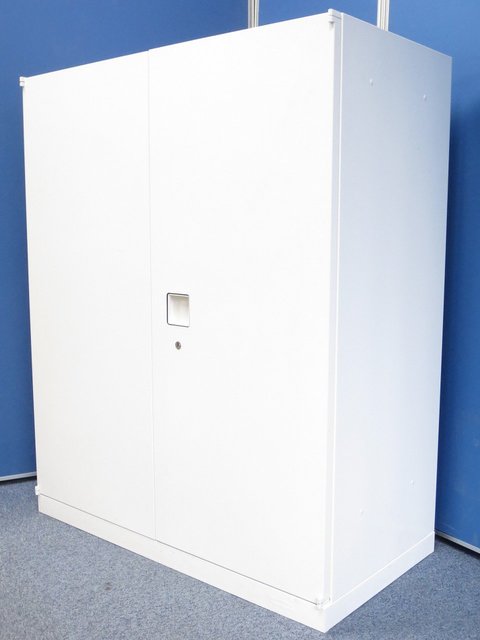 【中古】レクトライン   オカムラ（okamura） ローキャビネット／両開き