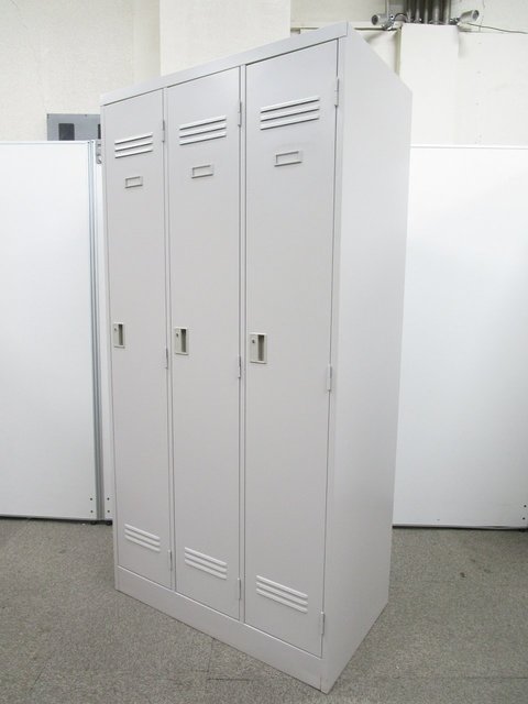 【中古】J型  HJJ-0931ss-WE イトーキ（ITOKI） 3人用更衣ロッカー