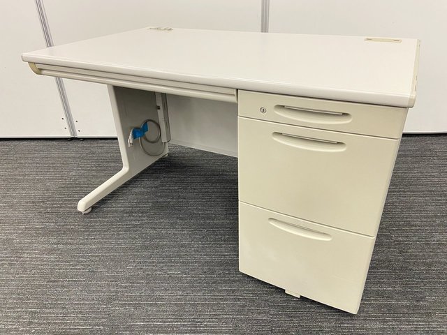 【中古】SDデスクシステム   オカムラ（okamura） 片袖机