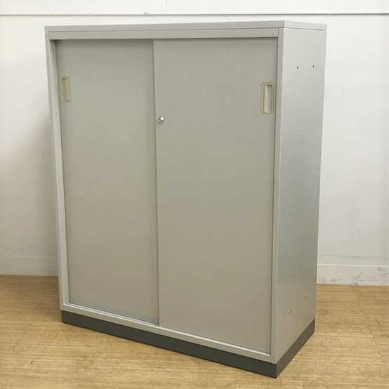 【中古】その他シリーズ  ウチダ（UCHIDA) ローキャビネット／引き違い