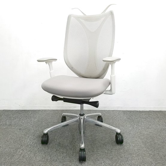 【中古】サブリナ  C854BW FSZ3 オカムラ（okamura） 肘付ハイバックチェア