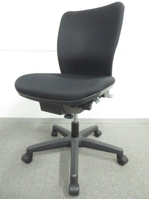 【中古】ベルフィーノ（Belfino） BC-1000F TOYOSTEEL 肘無ミドルバックチェア