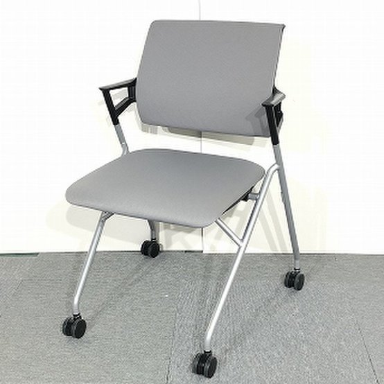 【中古】ピエガ（背クッションタイプ）  DDCP-157T-98 コクヨ（KOKUYO） ネスティングチェア