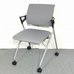 コクヨ製　ピエガシリーズ　グレー　ネスティングチェア！！