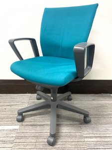 【在庫入替の為お安く！】｜事務椅子｜オフィスチェア｜コクヨ製｜明るいグリーン色！【中古家具】【新大阪】【北摂】【淀川区】【北区】