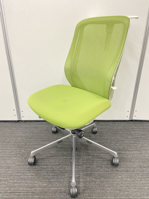 【中古】シルフィー（クッション）   オカムラ（okamura） 肘無ハイバックチェア