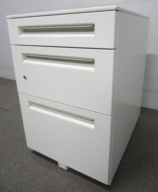 【中古】STワゴンシリーズ  5-118-5010 ウチダ（UCHIDA) ワゴン3段