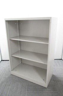 【⑥】【オカムラ】【42型】【オープン書庫】【ニューグレー】【棚】