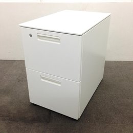 【大量入荷】コクヨ KOKUYO 2段ワゴン GT ホワイト A4ファイル収納 【中古家具】【新大阪】【北摂】【淀川区】【北区】