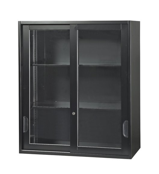 【新品】HOS HOS-HKGN-B 豊国工業 ローキャビネット／引き違い