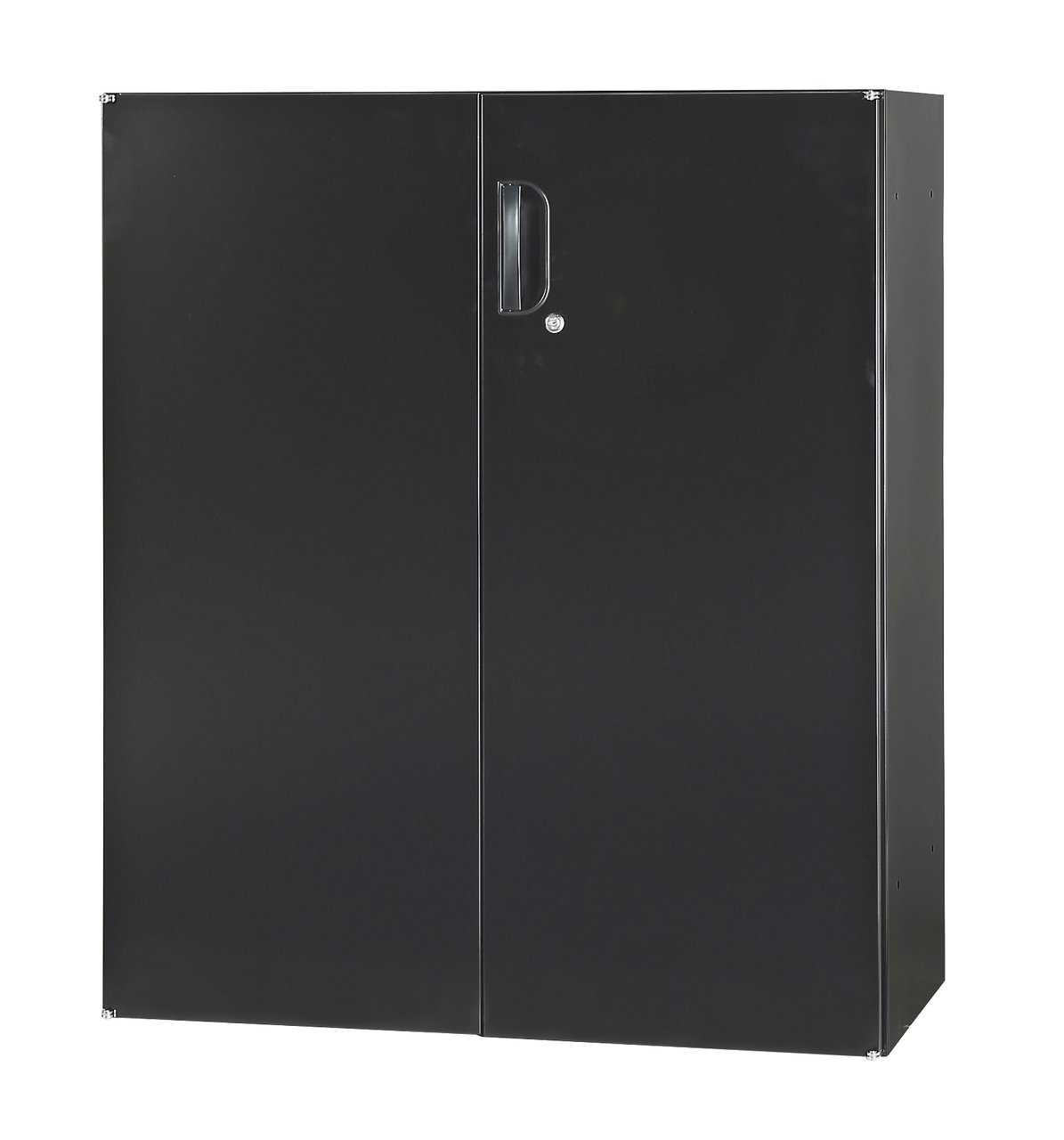 【収納家具】下置き/両開き書庫【事務用品】【ブラック】
                        HOS
                                    新品
            