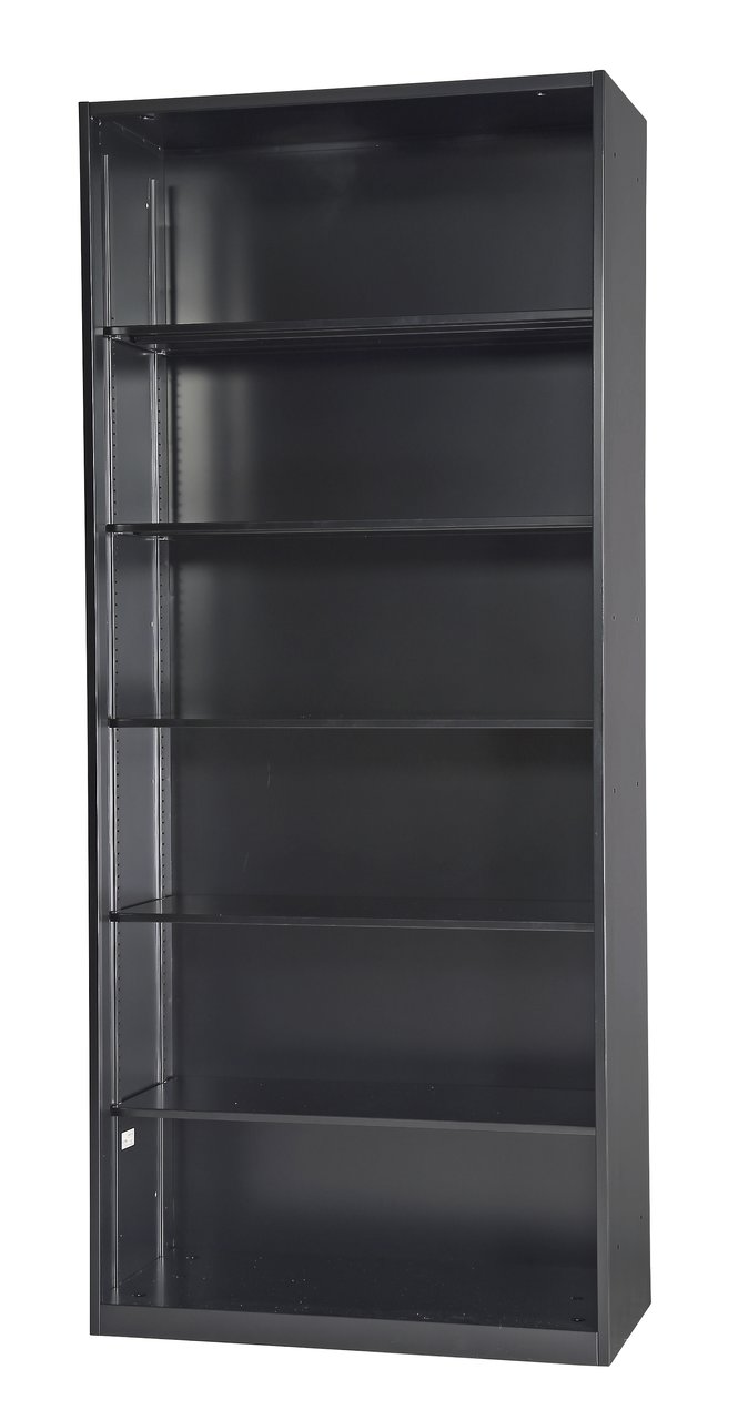 【収納家具】高さ2100mm/オープン書庫【事務用品】【ブラック】

                        HOS
                                    新品
            