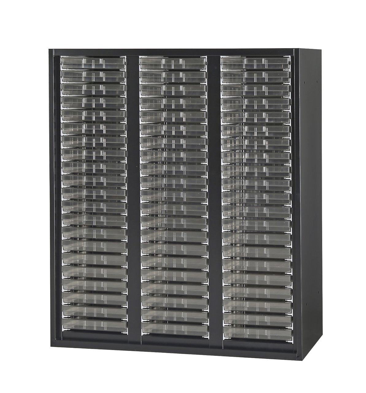 【収納家具】下置き/クリスタルトレー書庫(A4浅型・3列21段)【事務用品】【ブラック】
                        HOS
                                    新品
            