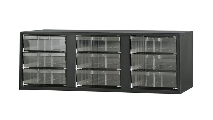 【新品】HOS HOS-TAB1-B 豊国工業 ローキャビネット／クリスタルトレー