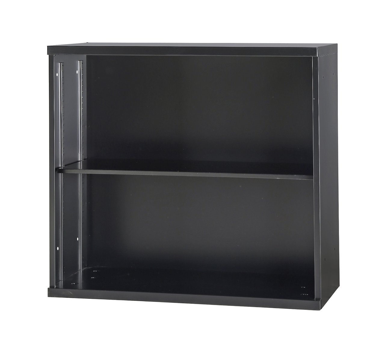 【収納家具】 コンビネーション収納/1列オープン書庫【事務用品】【ブラック】
                        NHS
                                    新品
            