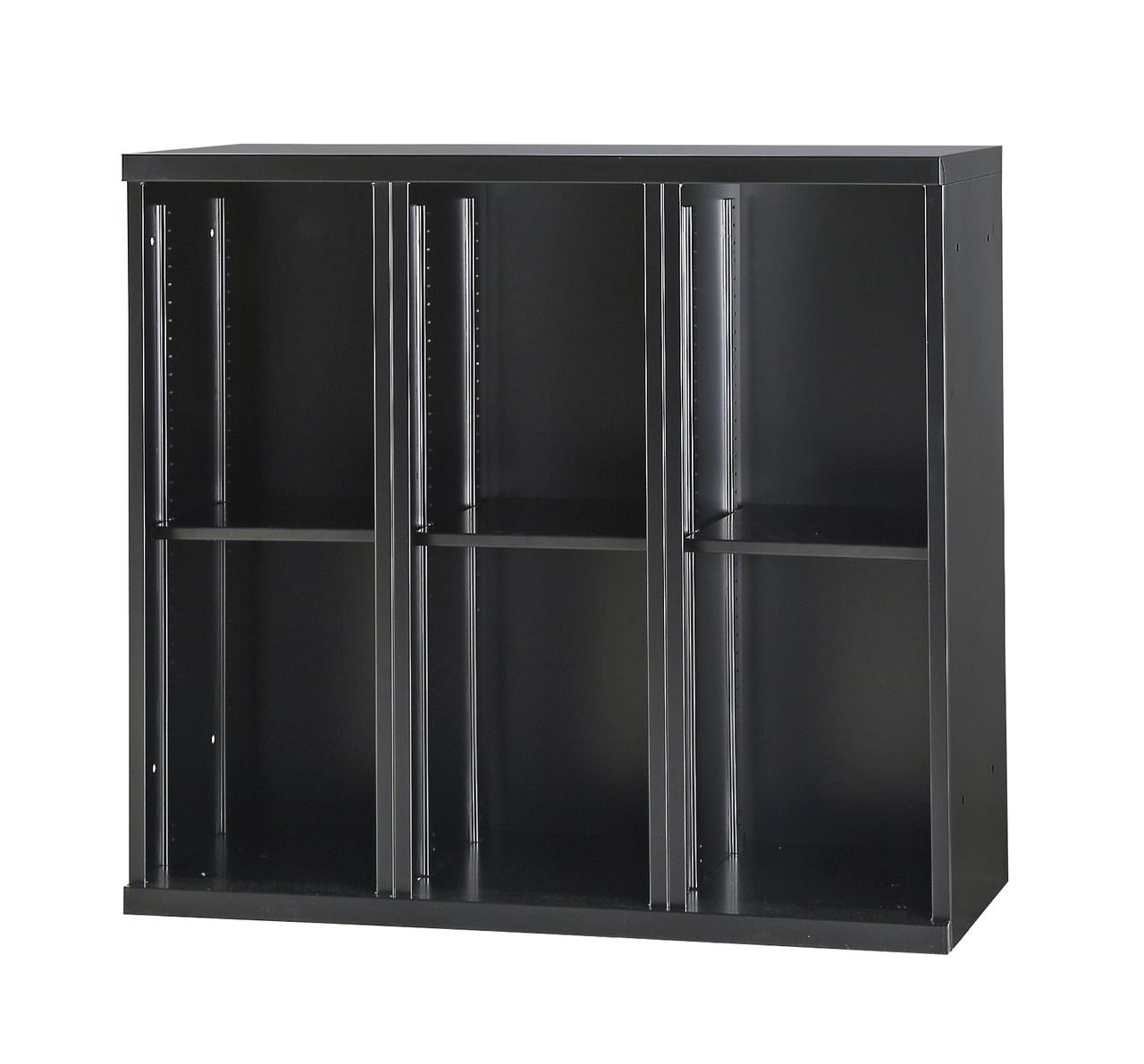 【収納家具】 コンビネーション収納/3列オープン書庫【事務用品】【ブラック】
                        NHS
                                    新品
            