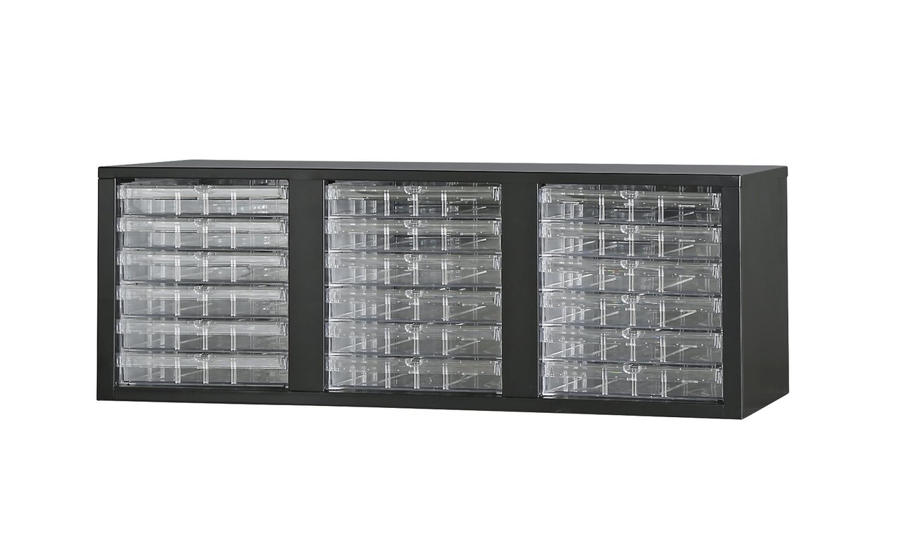 【収納家具】 コンビネーション収納/ビルトイントレーA4浅型3列6段【事務用品】【ブラック】
                        NHS
                                    新品
            