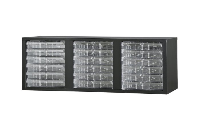 【新品】NHS NHS-P36-B 豊国工業 ローキャビネット／クリスタルトレー