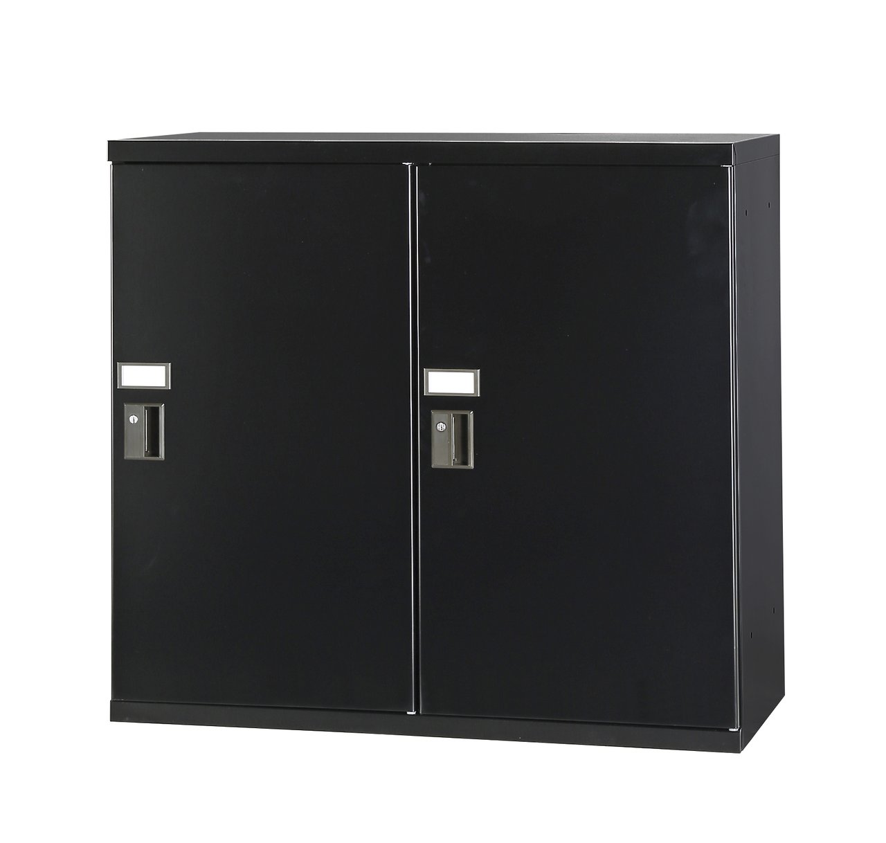 【収納家具】 コンビネーション収納/小物ロッカー2列・シリンダー錠【事務用品】【ブラック】
                        NHS
                                    新品
            