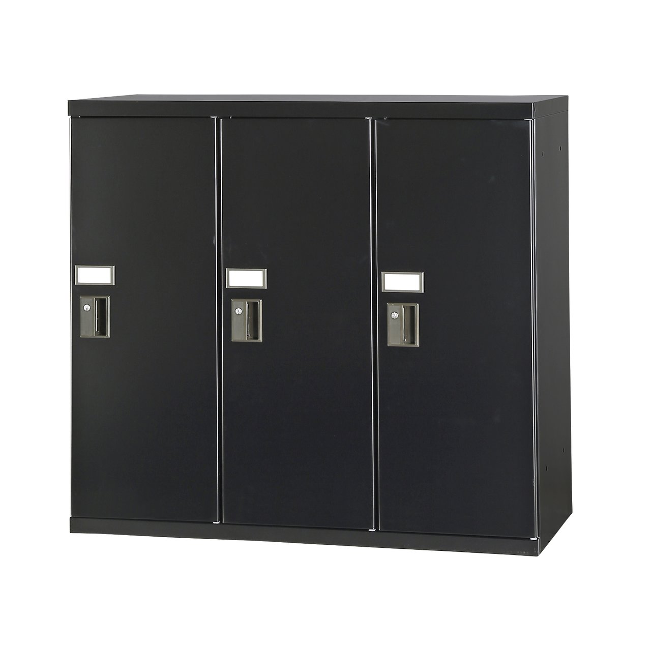 【収納家具】 コンビネーション収納/小物ロッカー3列・シリンダー錠【事務用品】【ブラック】
                        NHS
                                    新品
            