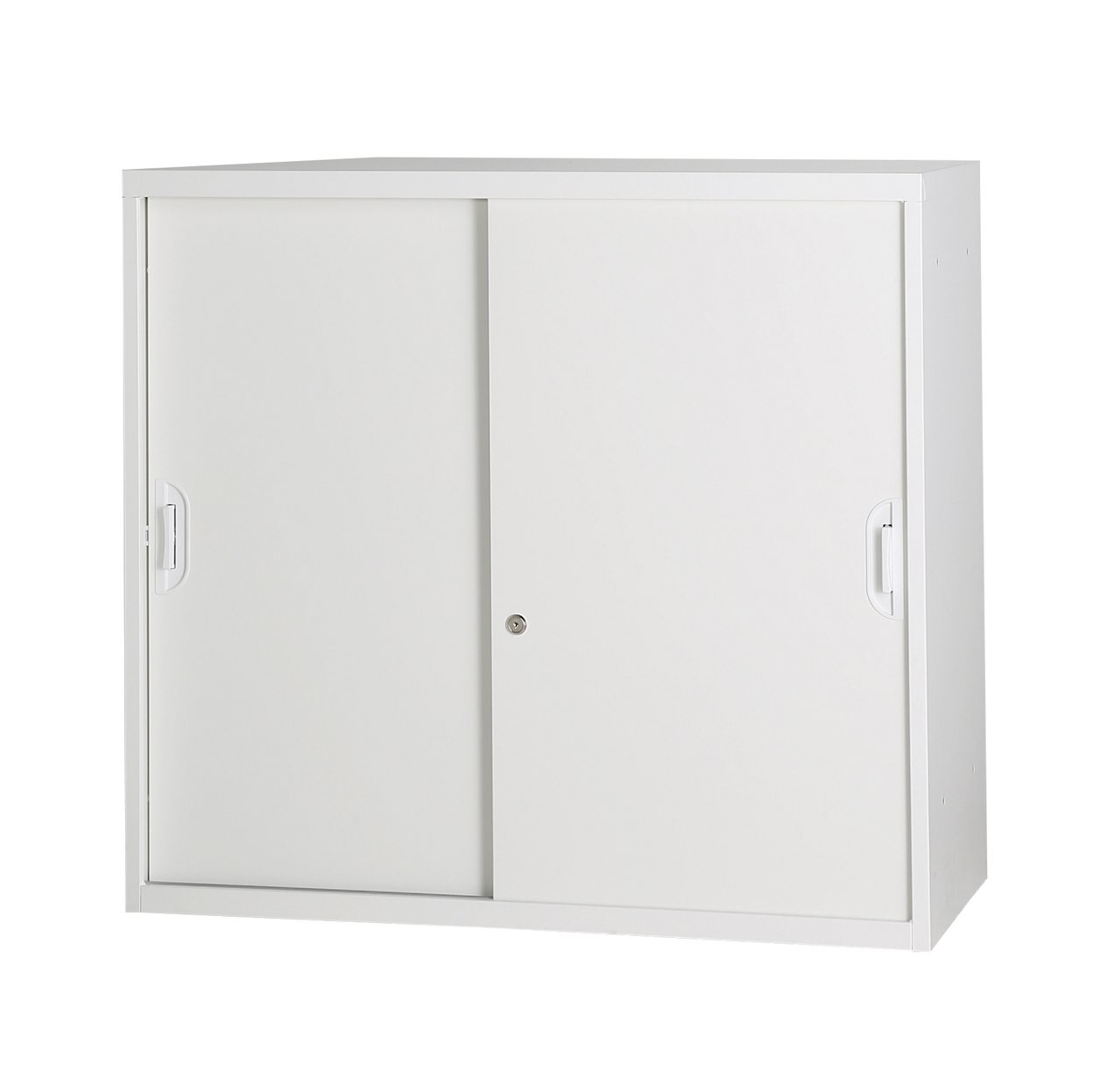 【収納家具】 コンビネーション収納/引き違い書庫【事務用品】【ホワイト】
                        ＮHS
                                    新品
            