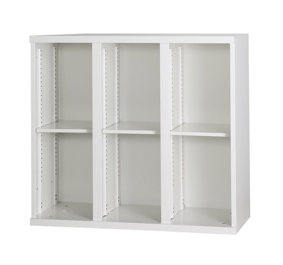 【新品】NHS NHS-K31-W 豊国工業 ローキャビネット／オープン