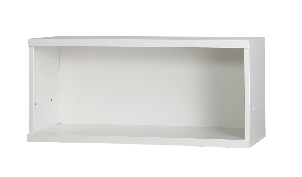 【収納家具】 コンビネーション収納/1段オープン書庫【事務用品】【ホワイト】
                        NHS
                                    新品
            