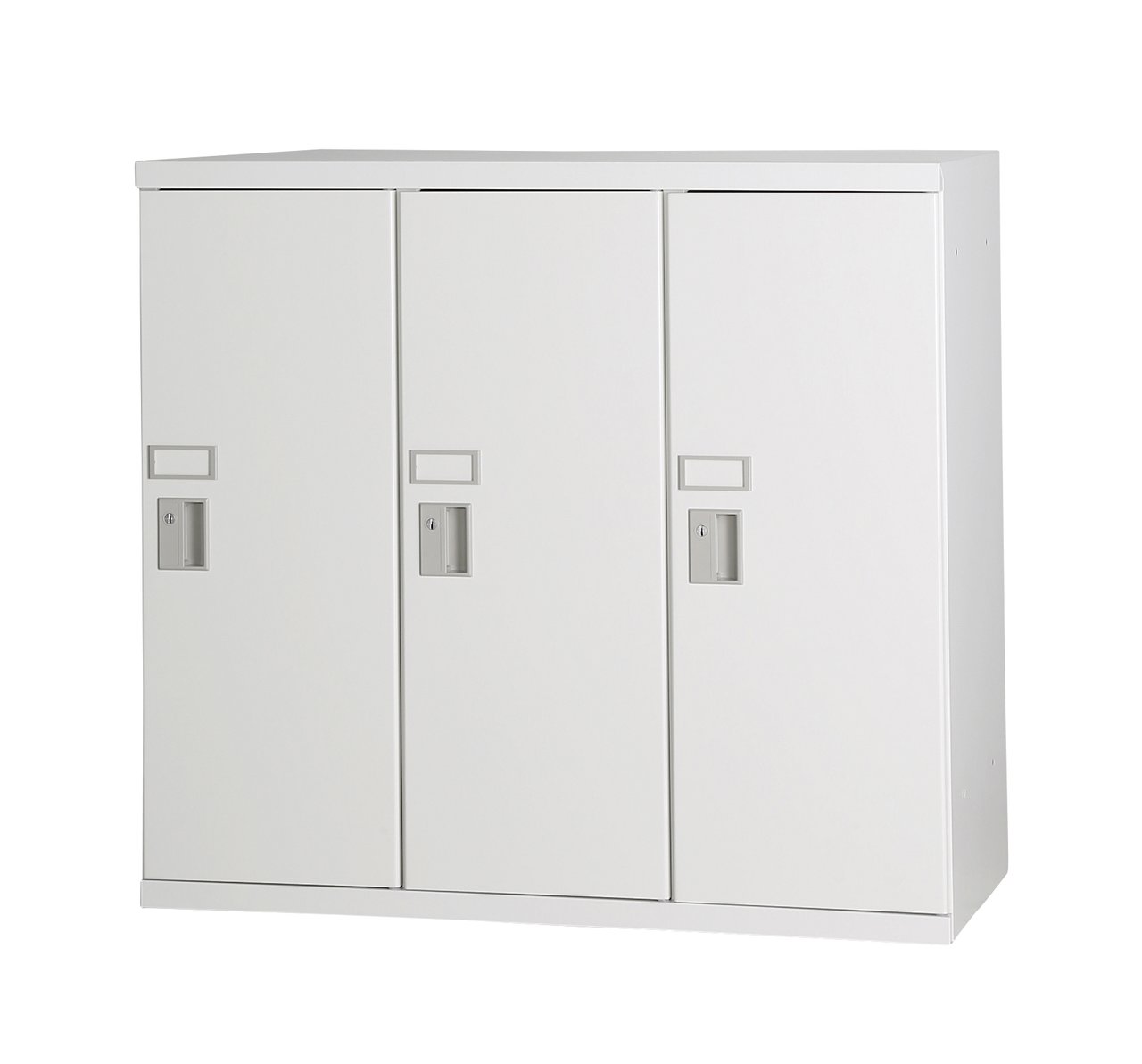 【収納家具】 コンビネーション収納/小物ロッカー3列・シリンダー錠【事務用品】【ホワイト】
                        NHS
                                    新品
            