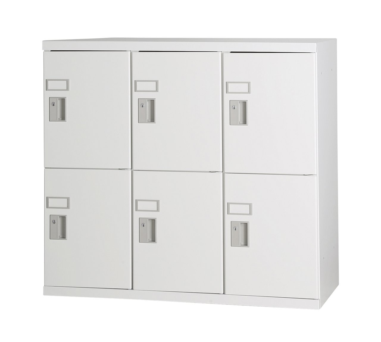 【収納家具】 コンビネーション収納/小物ロッカー3列2段・シリンダー錠【事務用品】【ホワイト】
                        NHS
                                    新品
            