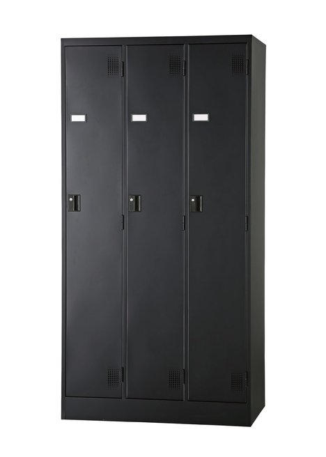 【新品】TLKロッカー  TLK-S3-MB 豊国工業 3人用更衣ロッカー