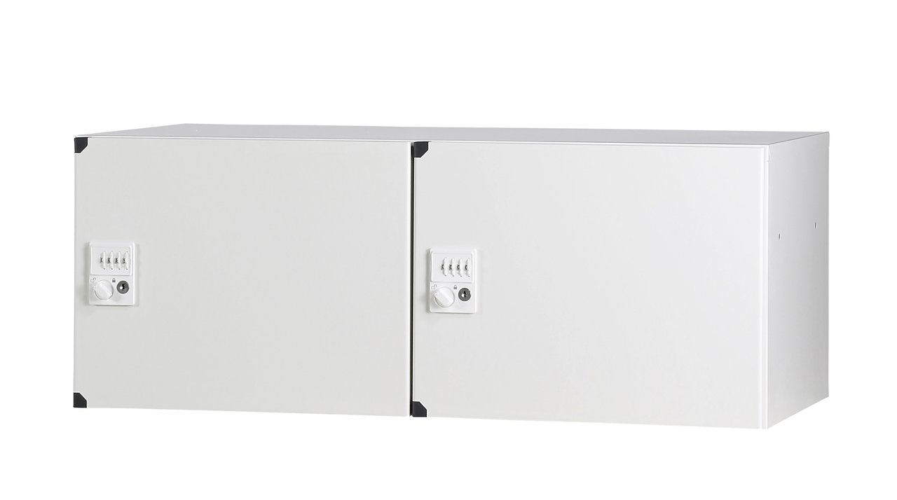 【事務用品】HOSシリーズ用2列1段2人用ロッカー/ダイヤル錠【収納家具】【ホワイト】
                        HOS
                                    新品
            